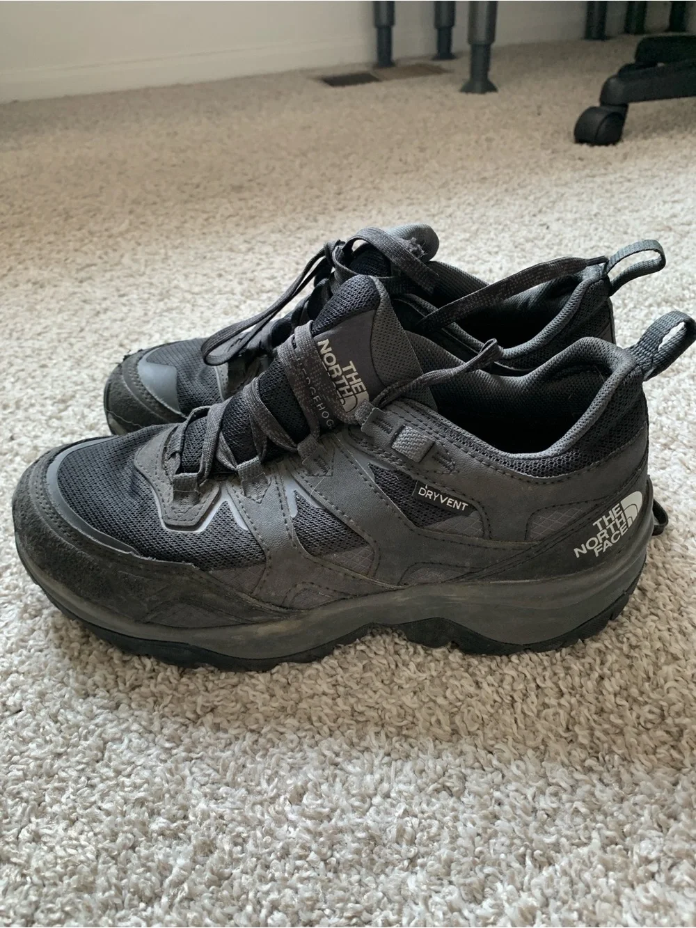 The North Face Hedgehog Black DryVent Trail Sneakers